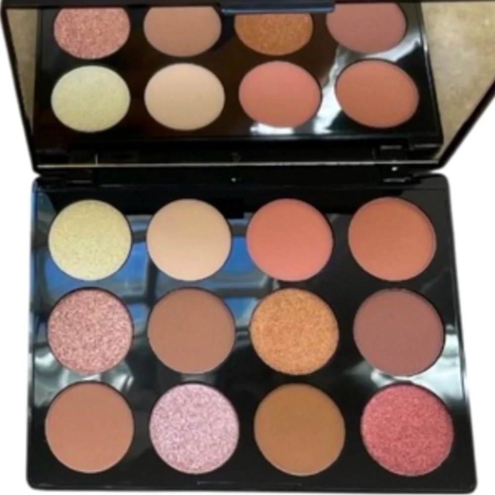 NEW Laura Geller The Wearables eye shadow x12 Palette vibrant pigment
